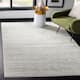 SAFAVIEH Adirondack Vera Modern Ombre Distressed Stripe Area Rug - 5'1" x 7'6" - Light Grey/Grey