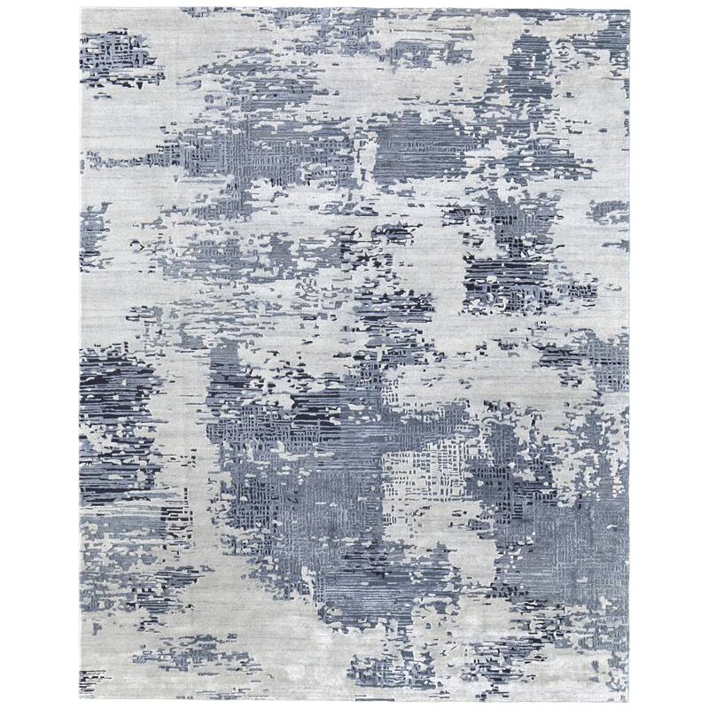 HomeRoots Abstract Bohemian Rectangle Area Rug