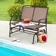 preview thumbnail 1 of 23, Outdoor Backyard and Lawn Iron Patio Rocking Chair
