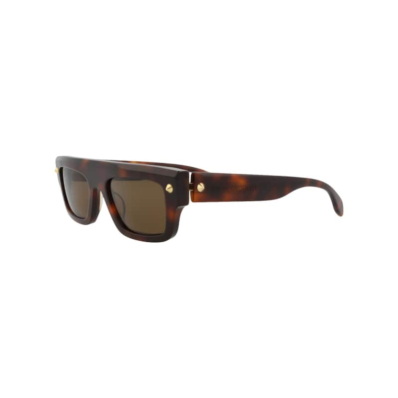 Alexander McQueen Square-Frame Recycled Acetate Sunglasses