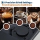 preview thumbnail 3 of 3, Automatic Espresso Coffee Maker with 3-Level Coffee/Milk Volume, Silver