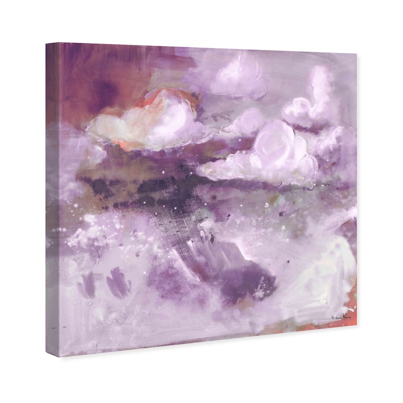 Wynwood Studio Abstract Michaela Nessim - A Cure for Dreamers Lilac Purple and Modern & Contemporary Wall Art Canvas Print