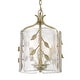 preview thumbnail 5 of 6, Golden Lighting 3160-3P HWG Calla 3 Light 13" Wide Pendant