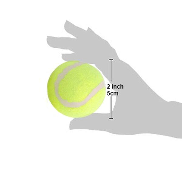 Dog Tennis Balls 20 Pack Pet Tennis Ball for Small Dogs Premium Fetch Toy Non-Toxic Non-Abrasive Material - 2"