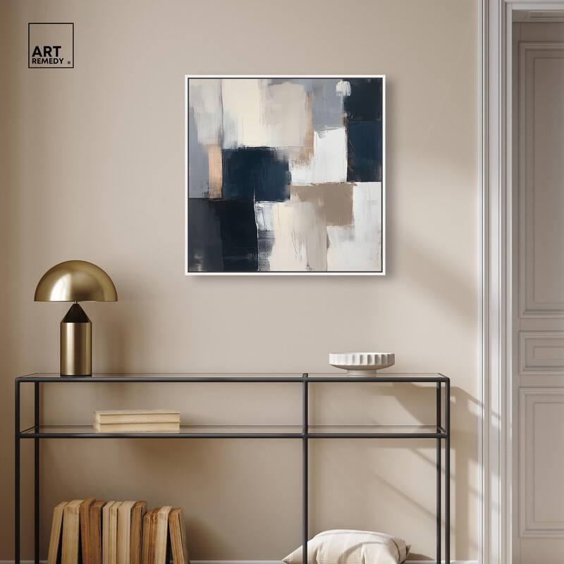 Blue Mood Depth III Canvas by Art Remedy