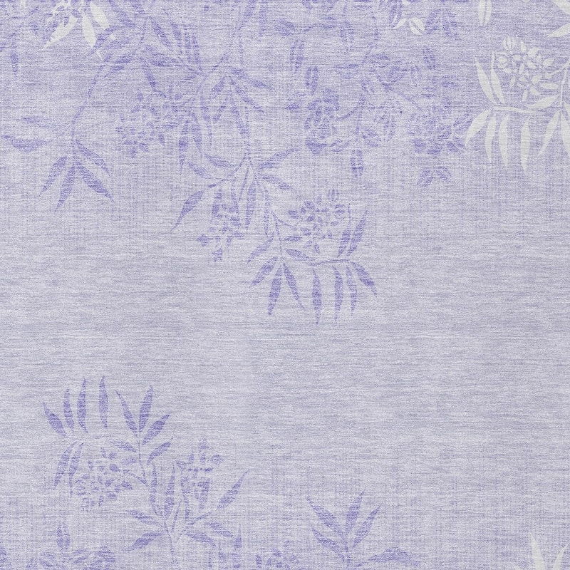 HomeRoots Floral Transitional Rectangle Outdoor Rug