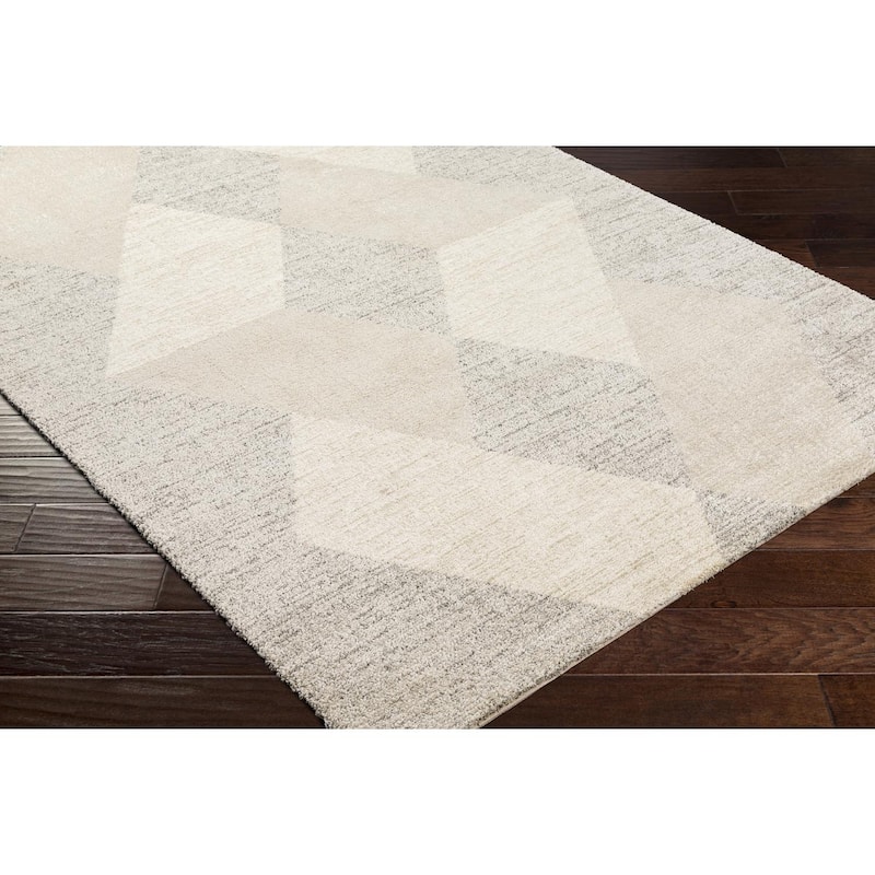 Livabliss Scandinavian Gavic Diamond Area Rug