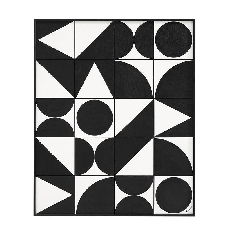 Renwil Thar Canvas 2-Piece Wall Art with Matte Black Frame