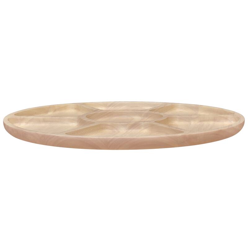 Noritake Hammock Wood Divided Server, 16"