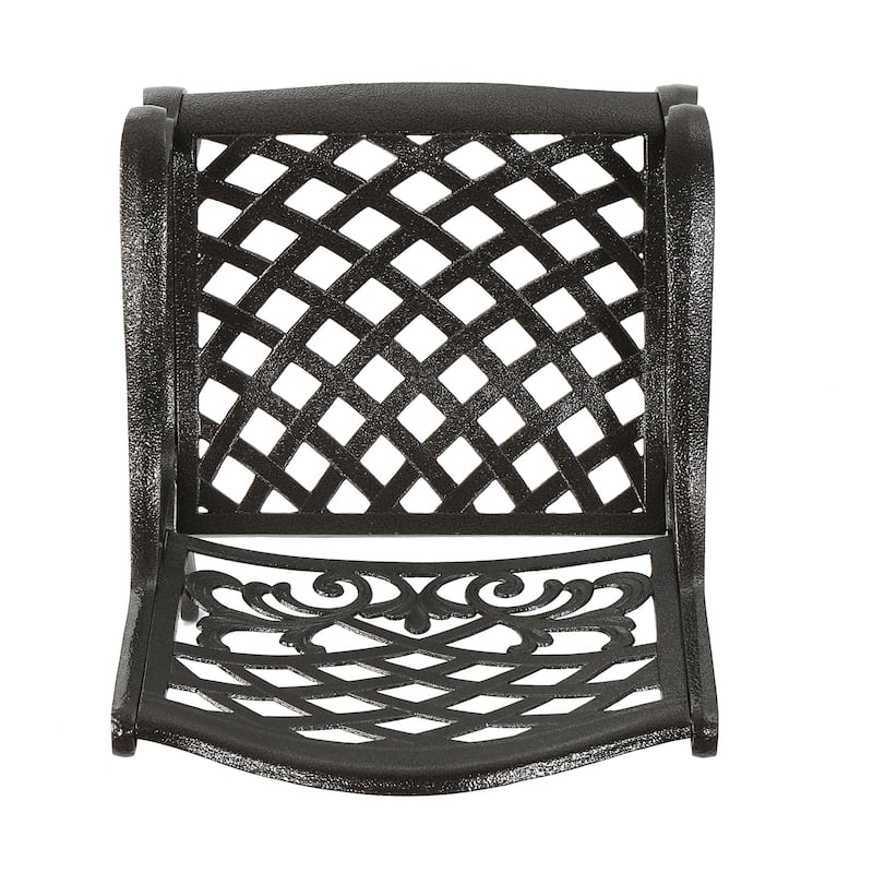 Hallandale 7pc. Aluminum Bronze Dining Set by Christopher Knight Home