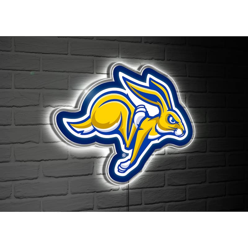South Dakota State University College Mascot Plug-In LED Lighted Sign