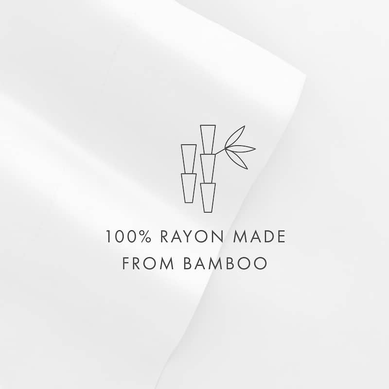 Simply Soft Premium Rayon from Bamboo 4-piece Luxury Bed Sheet Set