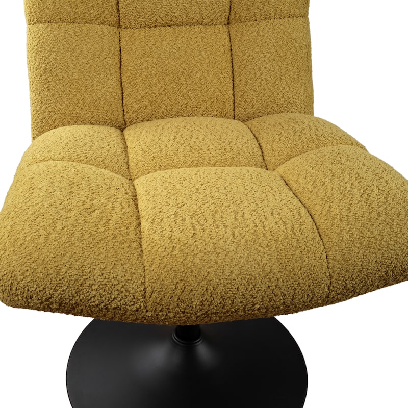 Art Leon Fabric Swivel Accent Chair with Ottoman