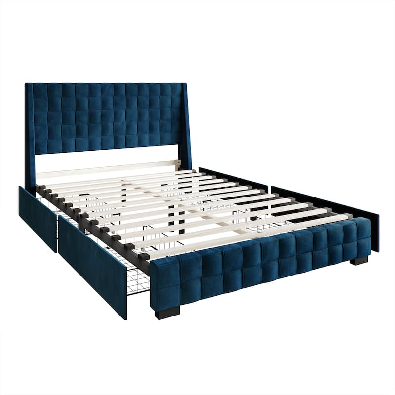 CraftPorch Minimalist Platform Bed