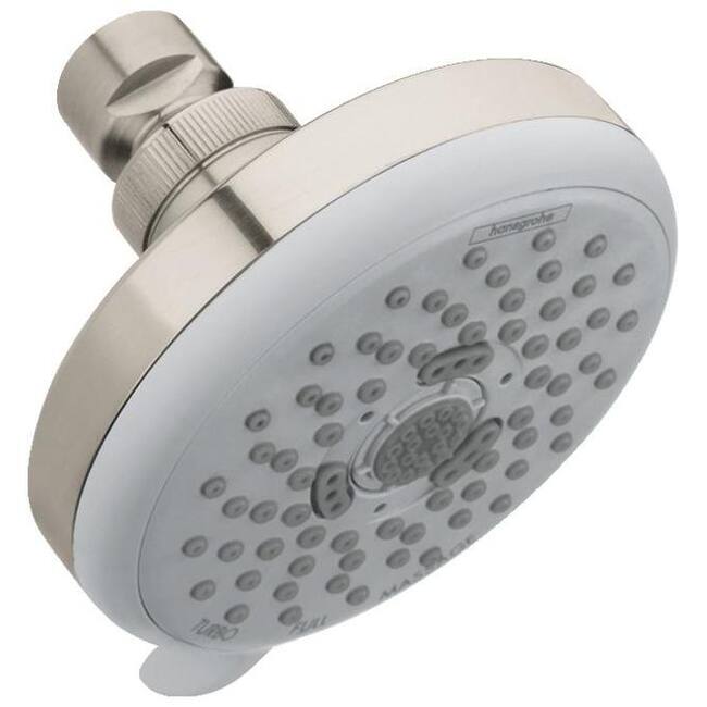 Hansgrohe Croma 1.8 (GPM) Multi-Function Shower Head - Limited - Brushed Nickel
