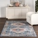 preview thumbnail 41 of 41, Nuloom Benoite Splashguard Medallion Machine Washable Area Rug