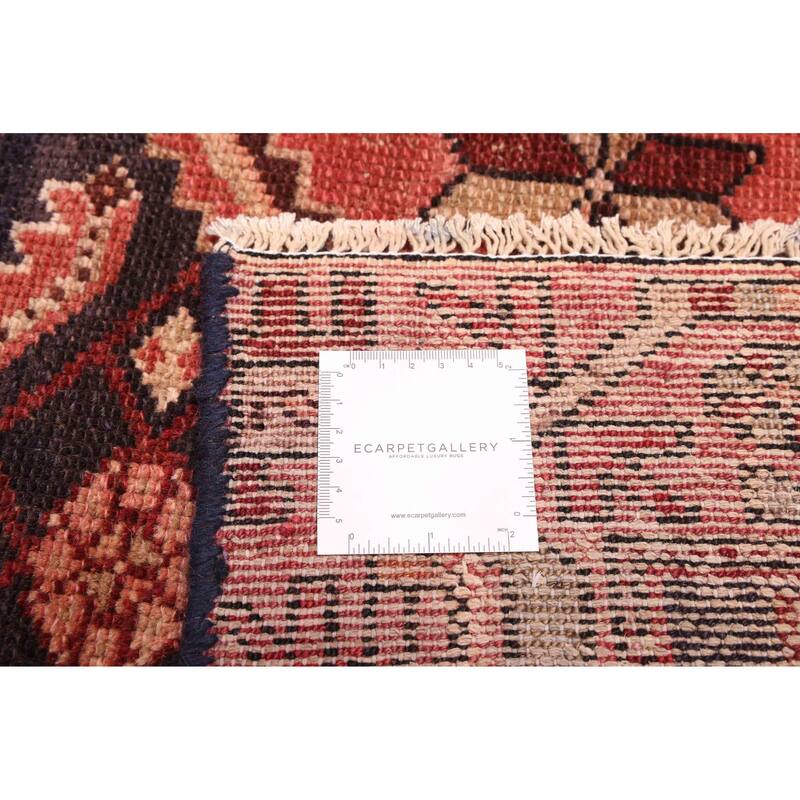 ECARPETGALLERY Hand-knotted Andelz Dark Copper Wool Rug - 3'0 x 9'1