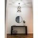 preview thumbnail 9 of 10, Modern Farmhouse 3-Light Wood Chandelier Lantern Pendant Lights for Kitchen Island Foyer