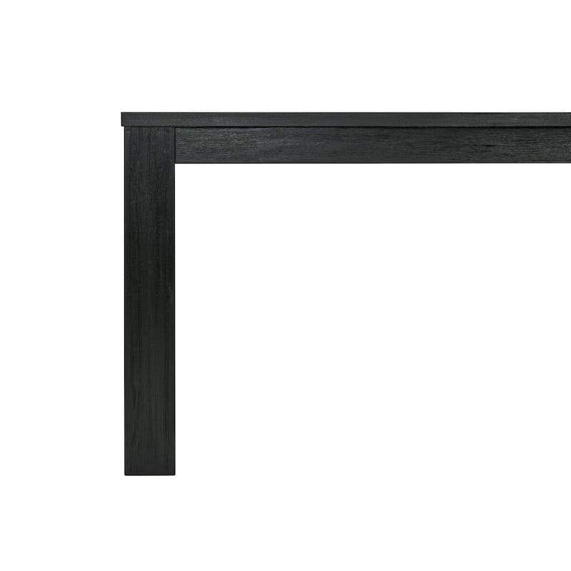 NPD Furniture Bedford 75 Inch Rectangular Dining Table with Square Legs