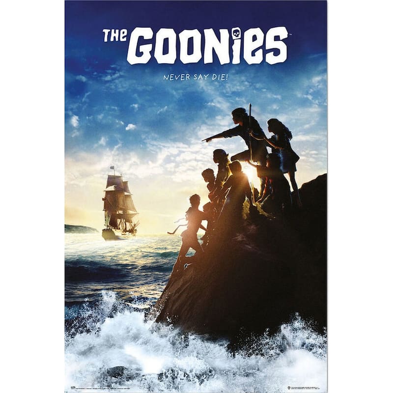 Goonies - Never Say Die Art Poster - 24 x 36 Inch