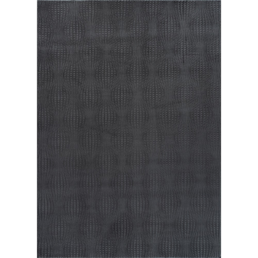 Beverly Rug Serenity Solid Modern Non Slip Soft Indoor Area Rug