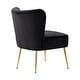 preview thumbnail 78 of 85, Haven Contemporary Velvet Upholstered Accent Chair