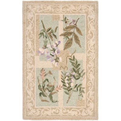 SAFAVIEH Handmade Chelsea Bryana French Country Wool Rug