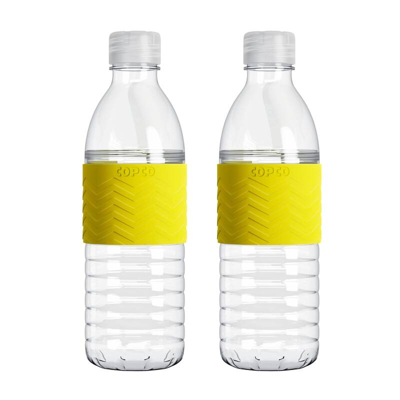 Copco Set of 2 Hydra Bottles - Yellow