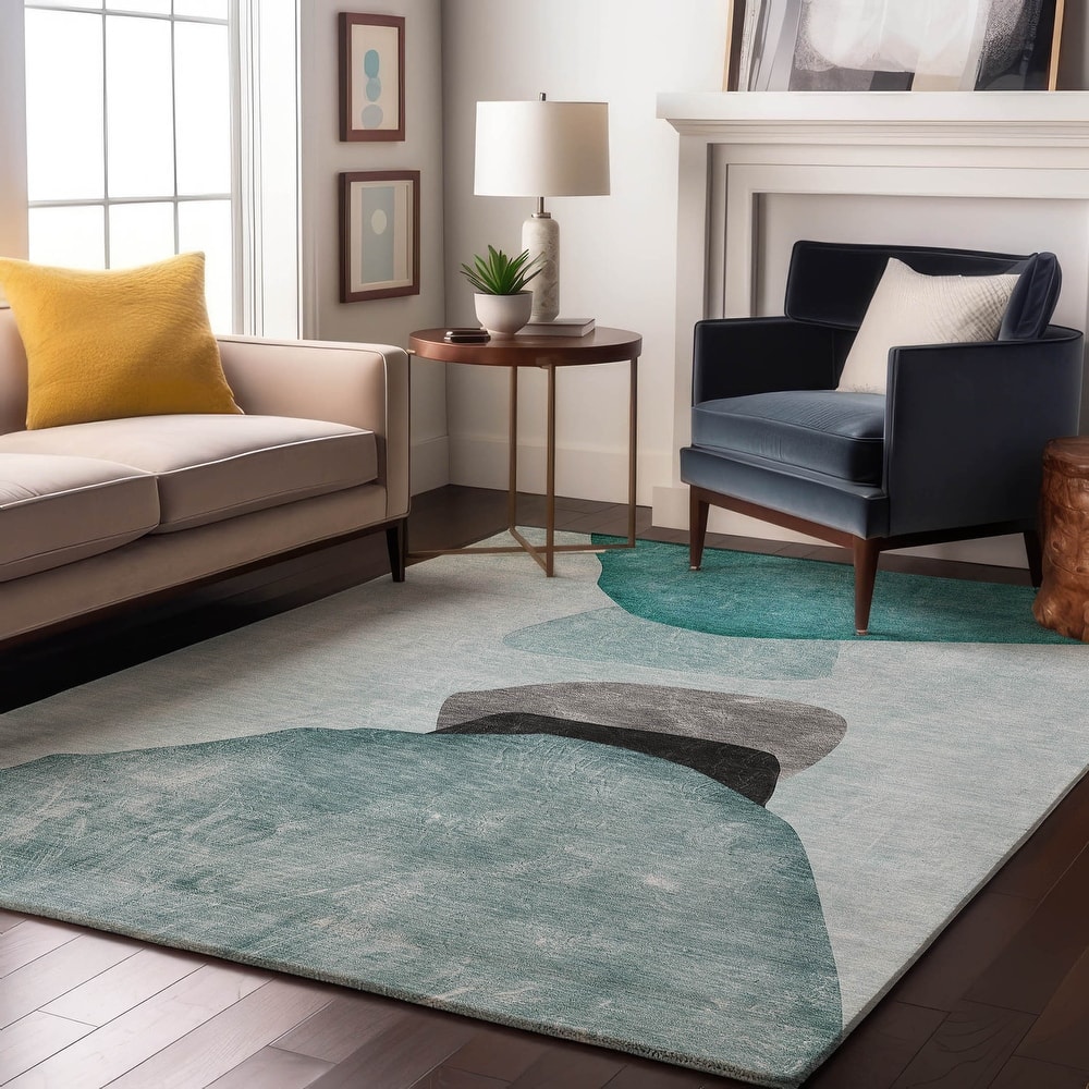 Premium Washable Super Soft Modern Abstract Mayfield Rug
