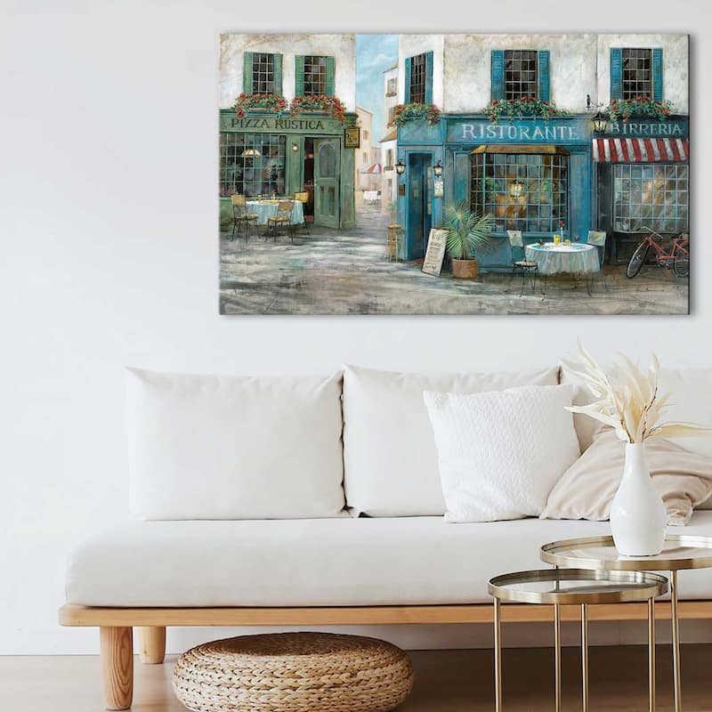 "Birreria " by Ruane Manning Print on Canvas