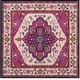 preview thumbnail 38 of 40, SAFAVIEH Handmade Bellagio Georgina Modern Oriental Wool Rug 5' Square - Ivory/Pink - Square