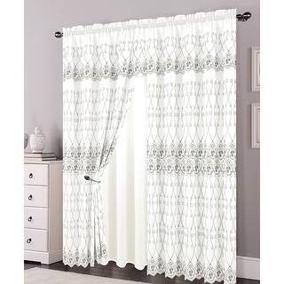 Buy Embroidered Curtains Amp Drapes Online At Overstock Com