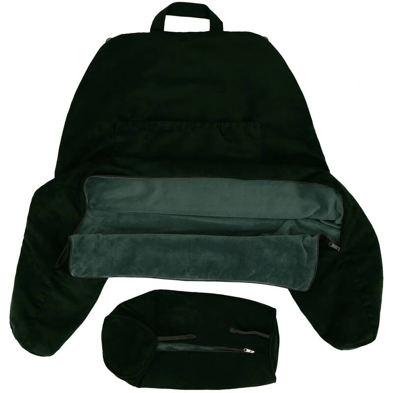 Husband Bedrest Micro-Suede Reading Pillow