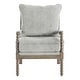 preview thumbnail 5 of 41, Fletcher Spindle Chair in Fabric with Brushed Charcoal Finish