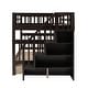 preview thumbnail 11 of 30, Modern Full Over Full Bunk Bed With Drawer,Storage and Guard Rail For Bedroom,Dorm,Kids