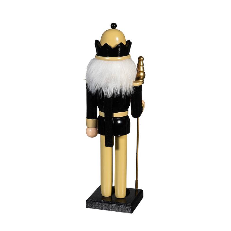Nutcracker Statue, New Orleans Saints - 4.92''W x 4.53''H x 13.78