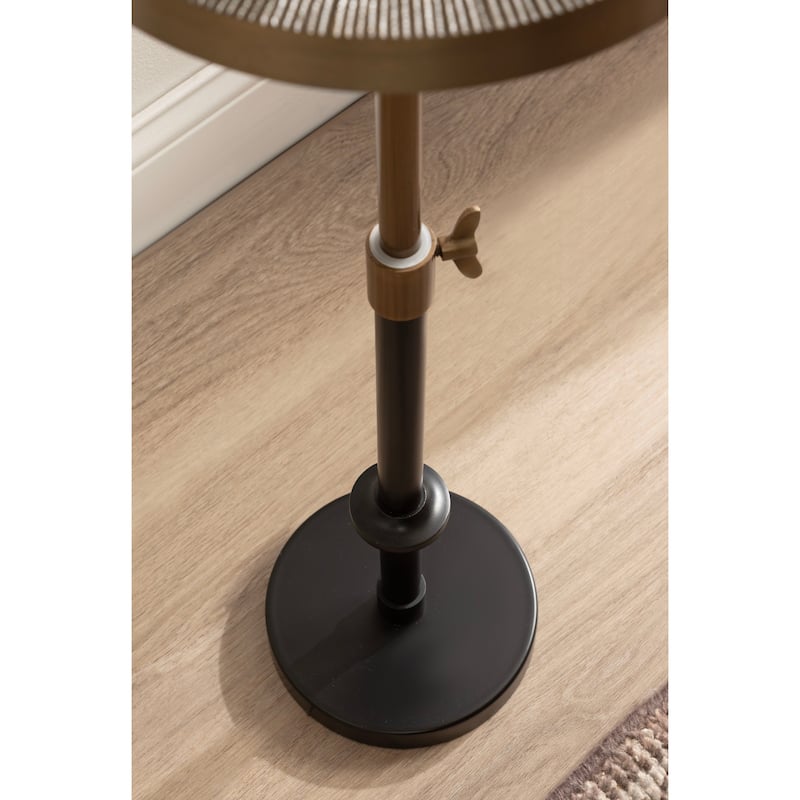 Kate and Laurel Engles Metal Table and Plant Stand