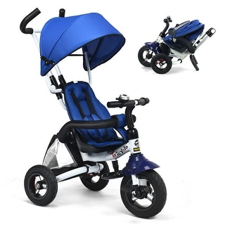 Shop Gymax 6 In 1 Kids Baby Stroller Tricycle Detachable Learning