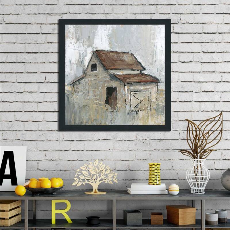 "Barn at Midday" by Carol Robinson Print on Acrylic