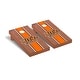 preview thumbnail 1 of 3, Rochester Institute of Technology Tigers Rosewood Cornhole Board Set