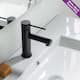 Luxury Solid Brass Single Hole Bathroom Faucet