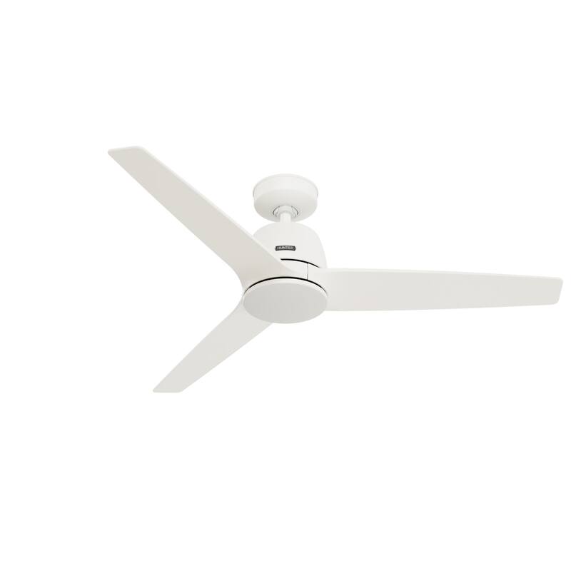 Hunter + Jasmine Roth 52" Malden Ceiling Fan and Handheld Remote - Contemporary, Modern - Designer!