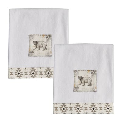 Park Designs Wild And Beautiful Terry Bath Towel Set of 2 - Bath Towel