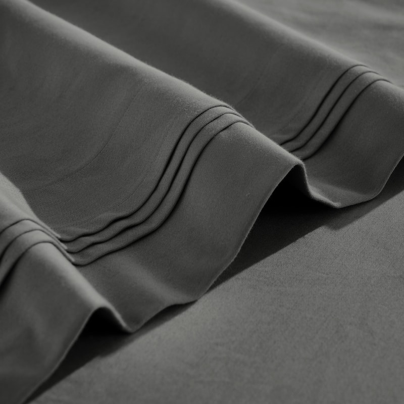 Superior Egyptian Cotton 650 TC Deep Pocket Sheet Set - 18" & 20" Extra Deep Pocket Options