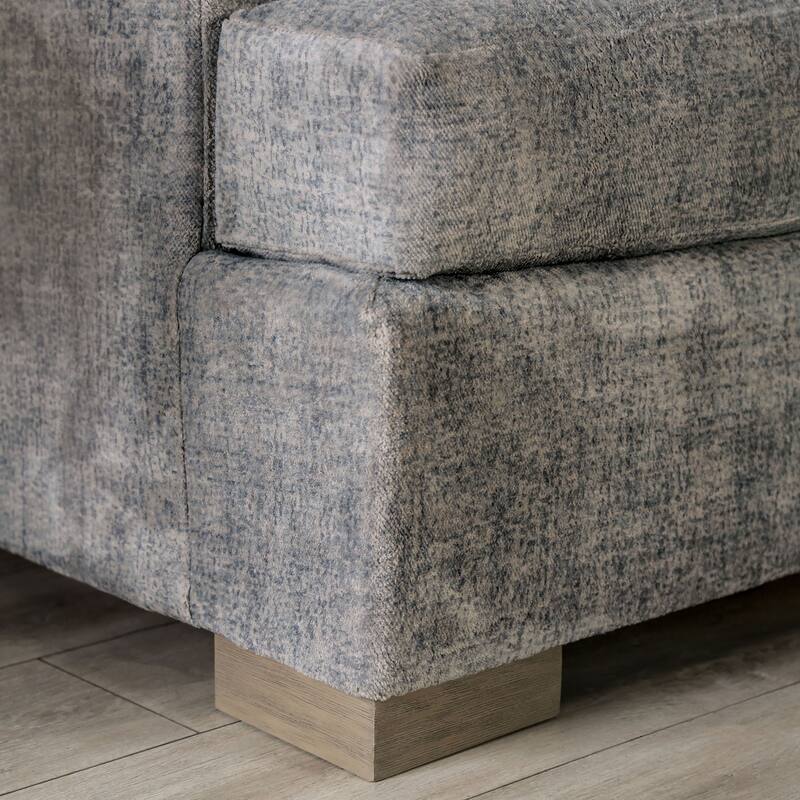 Nort Transitional Fabric Padded Flared Arms Sofa by Furniture of America