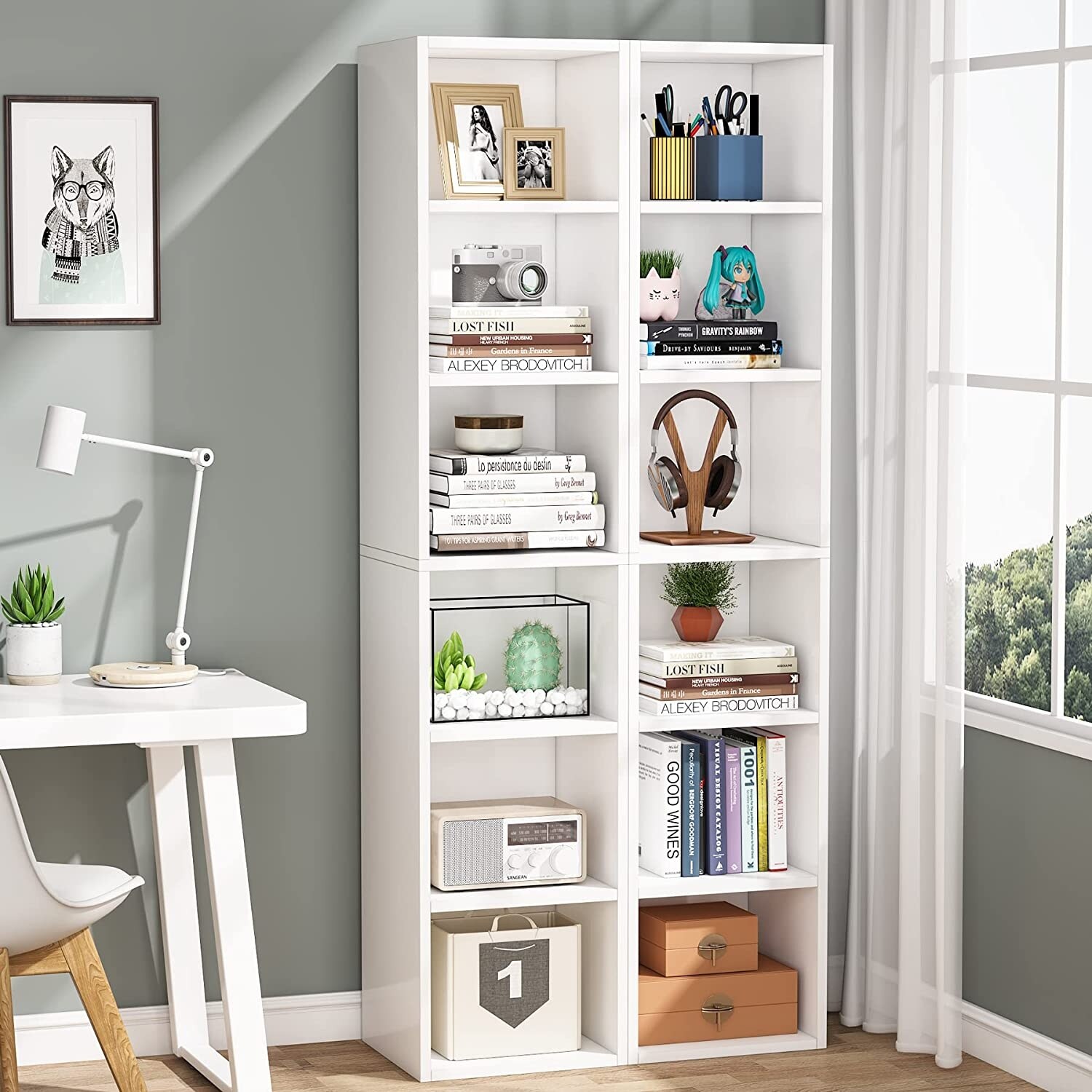50 inch outlet tall bookshelf