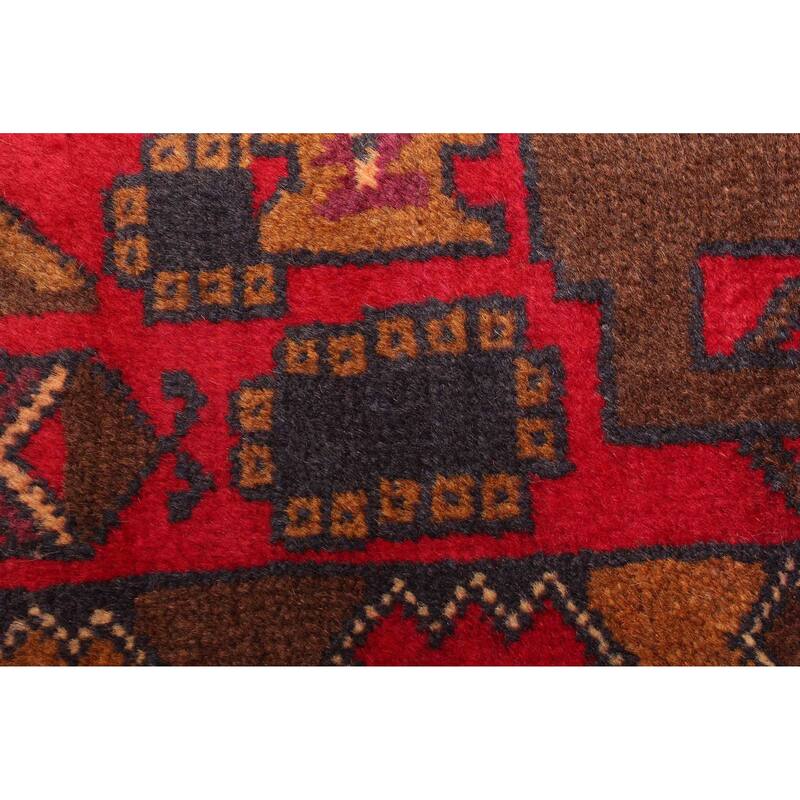 ECARPETGALLERY Hand-knotted Teimani Brown Wool Rug - 3'9 x 7'0