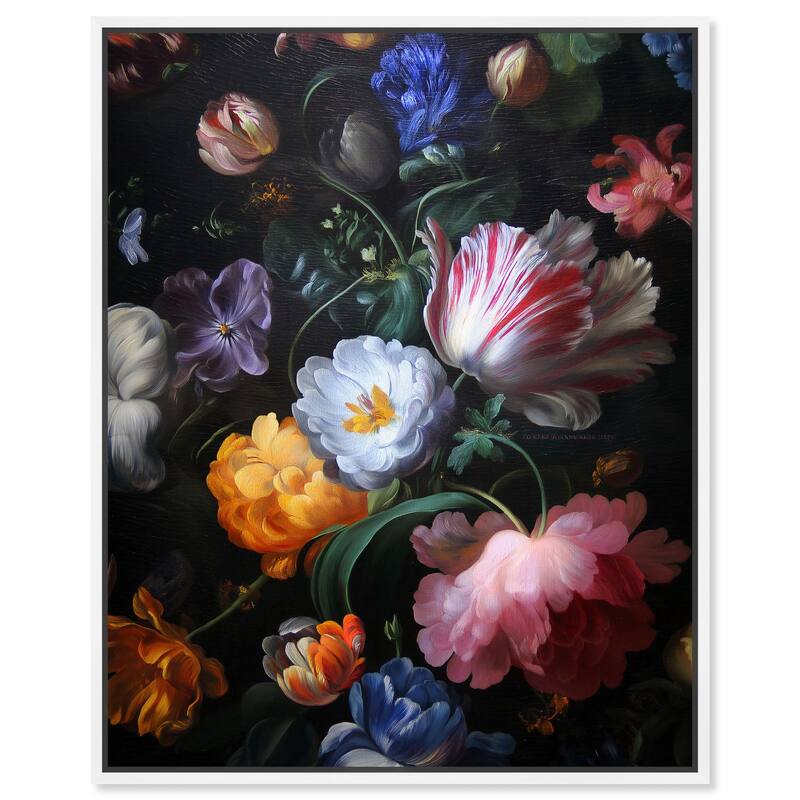 Aleia Baroque II Canvas by Art Remedy - White - 30" x 36"