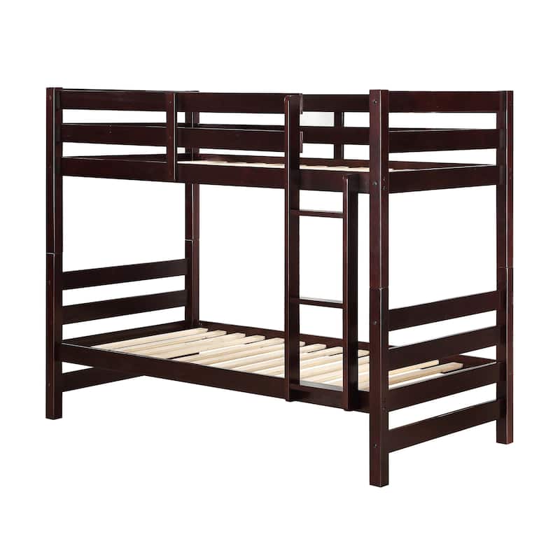 Valais Twin/Twin Bunk Bed with Front Ladder