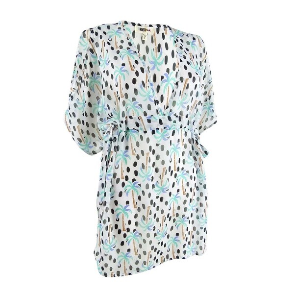 womens white swim cover up
